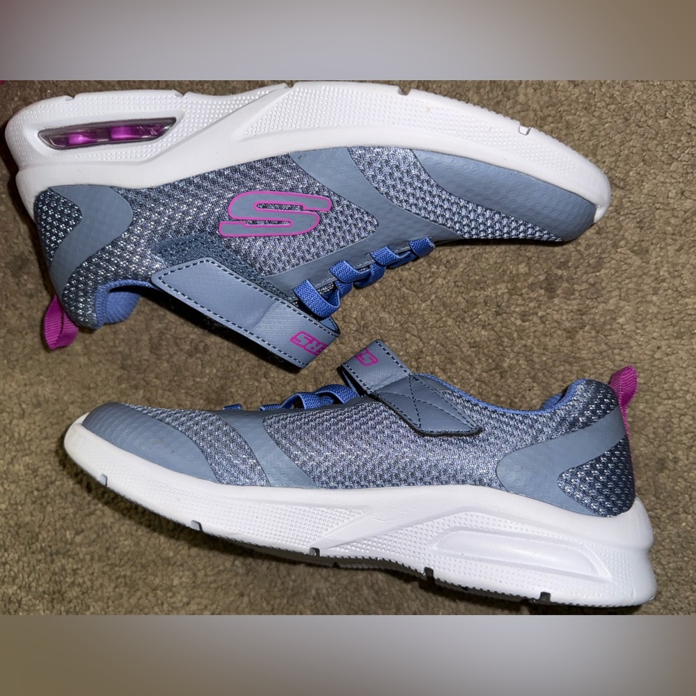 Skechers Girls Sneakers Size 3.5 - Picture 6 of 8